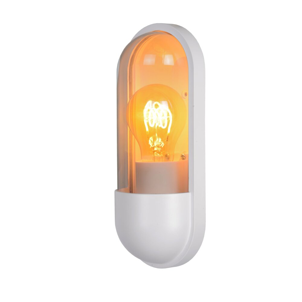Lucide CAPSULE Aplique para exterior Blanca, 1 luz main product photo