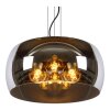 Lucide OLIVIA Lámpara Colgante Negro, 3 luces