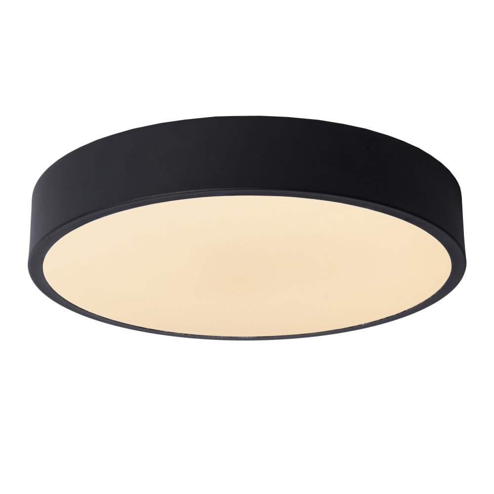 Lucide UNAR Lámpara de Techo LED Negro, 1 luz main product photo