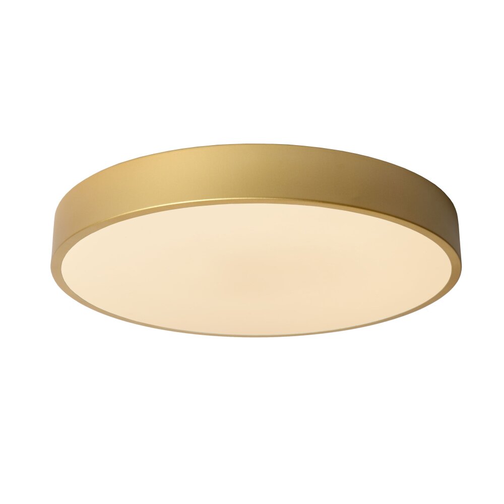 Lucide UNAR Lámpara de Techo LED dorado, Latón, 1 luz main product photo