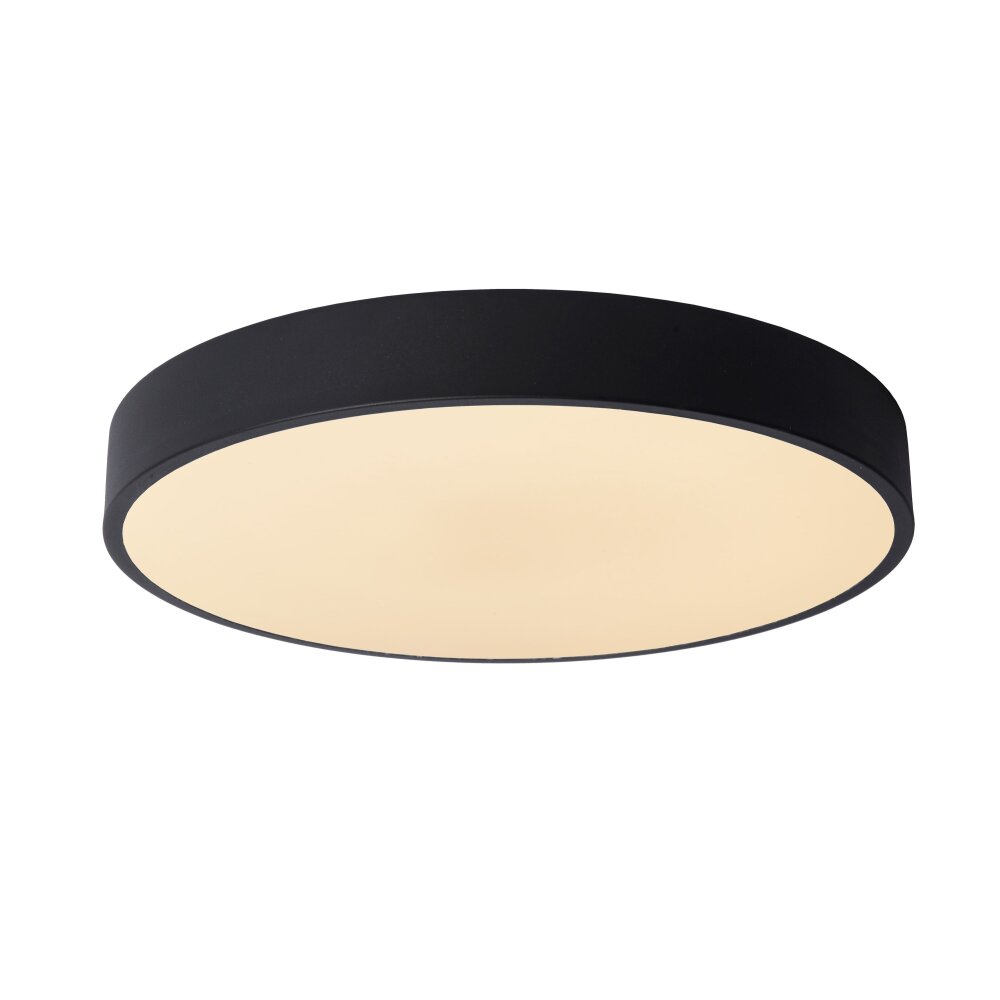 Lucide UNAR Lámpara de Techo LED Negro, 1 luz main product photo