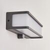 Burseryd Luminaria de pared solar LED Antracita, 1 luz, Sensor de movimiento