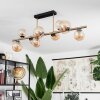 Chehalis Lámpara de Techo LED Latón, Negro, 9 luces