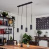 Javel Lámpara Colgante Negro, 4 luces