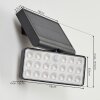 Estampes Luminaria de pared solar LED Antracita, 1 luz, Sensor de movimiento