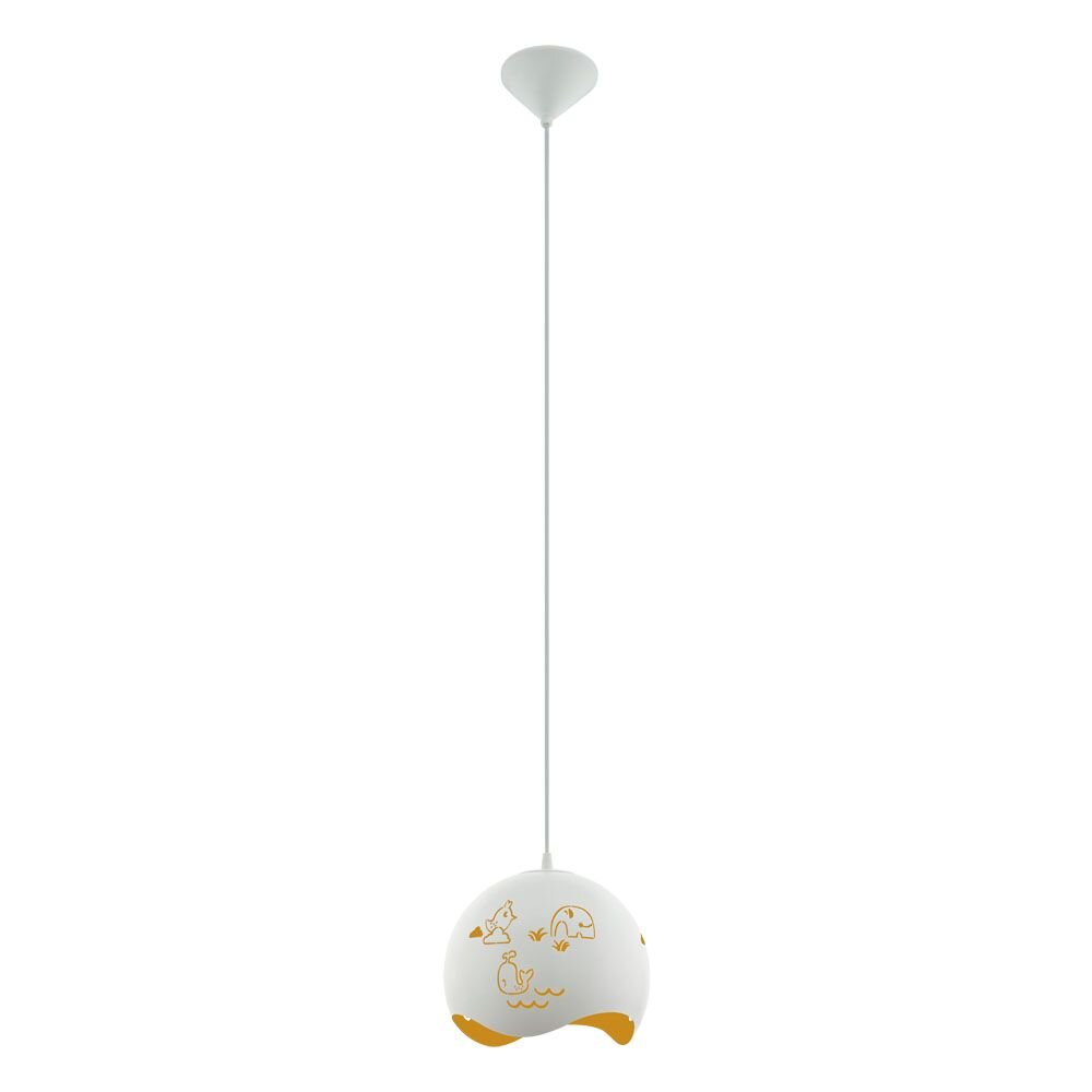 Eglo LAURINA Lámpara Colgante Blanca, 1 luz main product photo