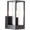 Brilliant Dipton Aplique para exterior Negro, 1 luz