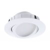 Eglo PINEDA Foco empotrable techo o pared LED Blanca, 1 luz