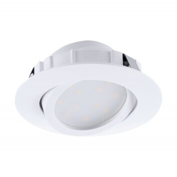 Eglo PINEDA Foco empotrable techo o pared LED Blanca, 1 luz