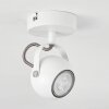 Gadmen Aplique Cromo, Blanca, 1 luz
