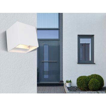 Globo VERONIKA Aplique para exterior LED Blanca, 1 luz