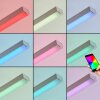 Tamizat Lámpara de Techo LED Níquel-mate, 2 luces, Cambia de color