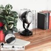 Foverup Lámpara de mesa Cromo, Níquel-mate, Negro, 1 luz