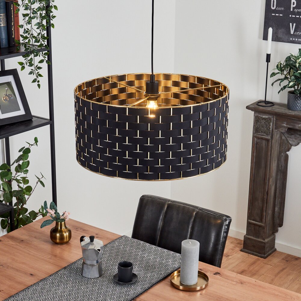 Ubac Lámpara Colgante Negro, 1 luz main product photo