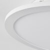 Sani Lámpara de Techo LED Blanca, 1 luz, Mando a distancia, Cambia de color