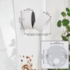 Laonsana Aplique LED Blanca, 1 luz