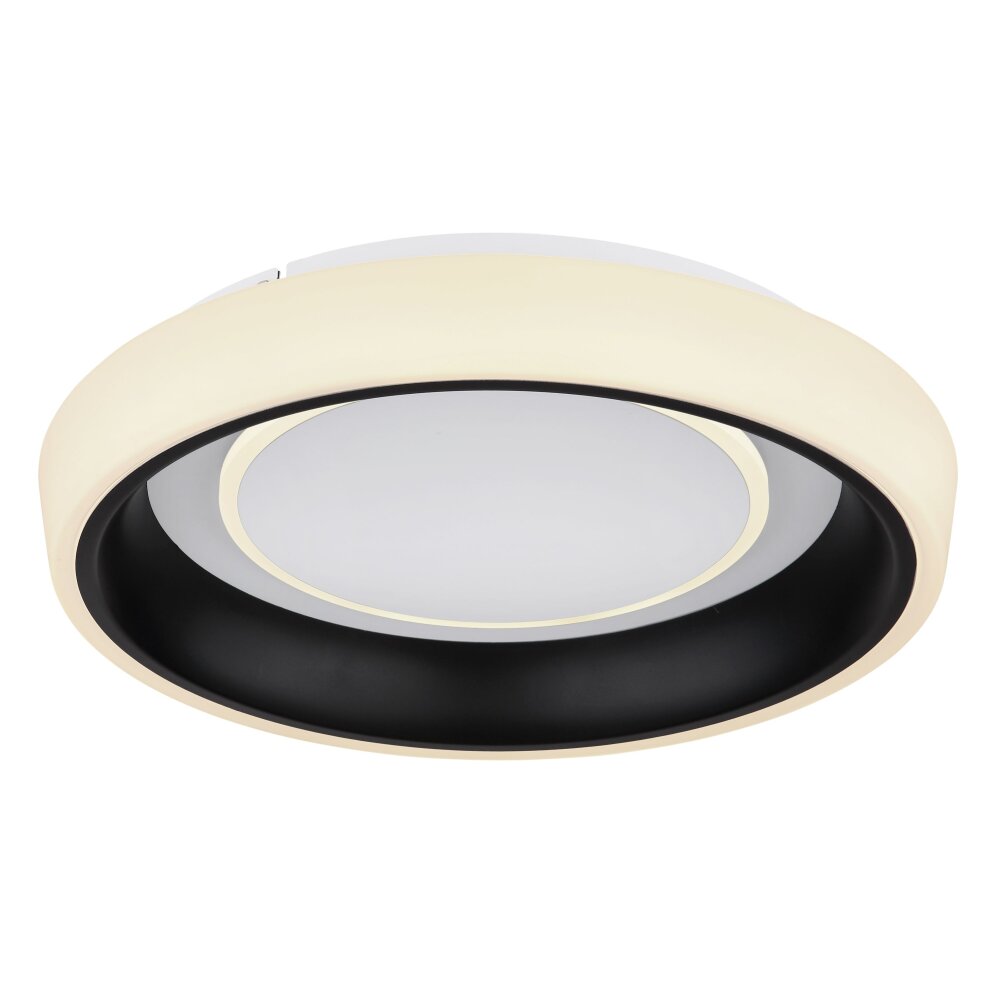 Globo TABANO Lámpara de Techo LED Negro, 1 luz, Mando a distancia main product photo