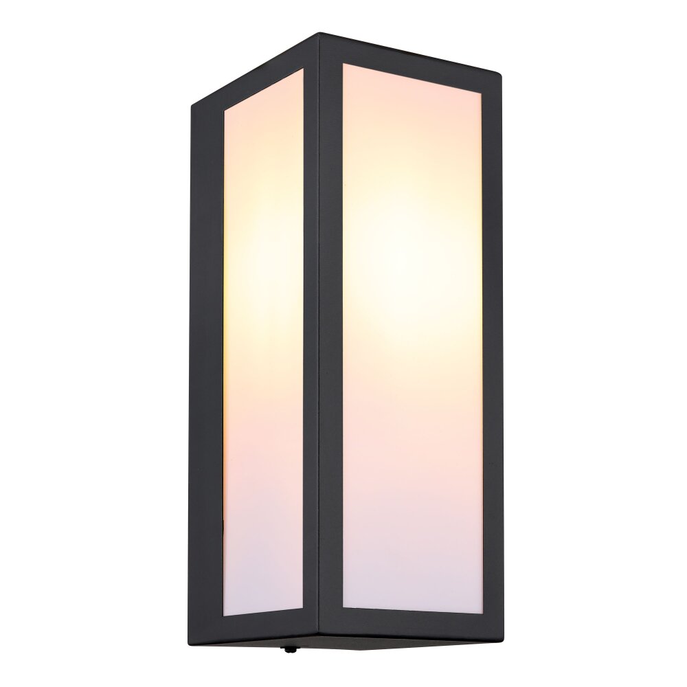 Globo GUNDULA Aplique para exterior Negro, 1 luz main product photo
