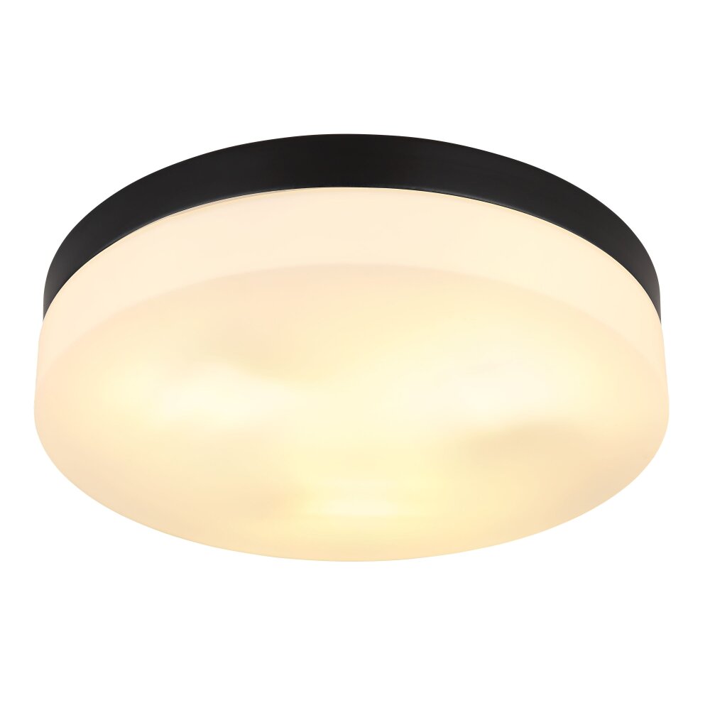 Globo VRANOS Lámpara de techo para exterior Negro, 3 luces main product photo