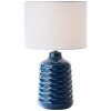 Brilliant Ilysa Lámpara de mesa Azul, 1 luz