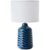Brilliant Ilysa Lámpara de mesa Azul, 1 luz