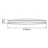 Brilliant Sorell Lámpara de Techo LED Blanca, 1 luz, Mando a distancia