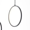 Brilliant Chaumont Lámpara Colgante LED Negro, 3 luces