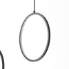 Brilliant Chaumont Lámpara Colgante LED Negro, 3 luces