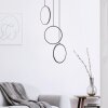 Brilliant Chaumont Lámpara Colgante LED Negro, 3 luces
