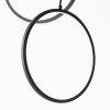 Brilliant Chaumont Lámpara Colgante LED Negro, 3 luces