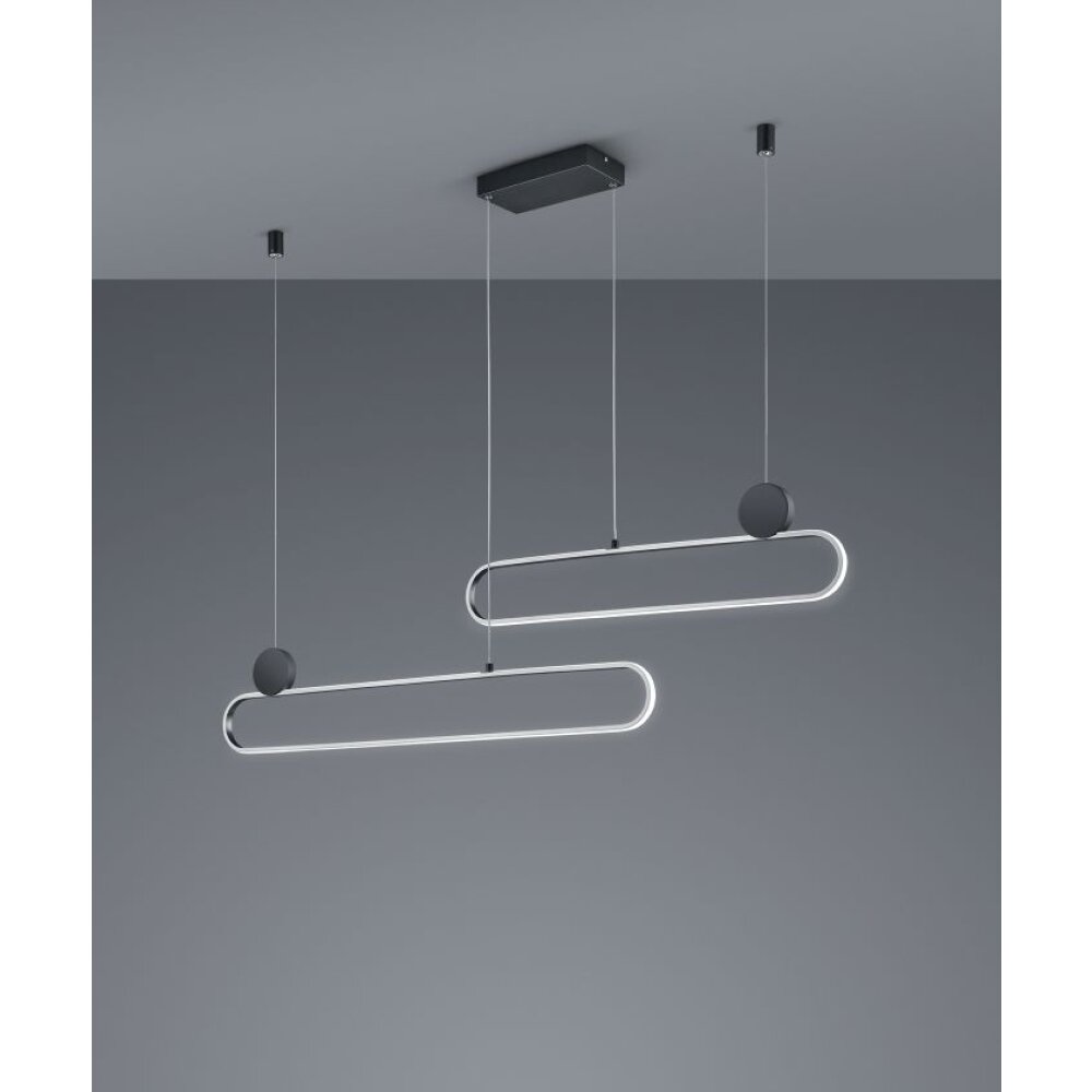 Trio Grant Lámpara Colgante LED Aluminio, 1 luz main product photo