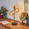Alden Lámpara de mesa LED Colores ámbar, champán, 4 luces