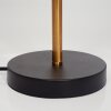 Alden Lámpara de mesa LED Colores ámbar, champán, 4 luces