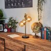 Alden Lámpara de mesa LED Colores ámbar, champán, 4 luces