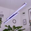 Tamizat Lámpara Colgante LED Níquel-mate, 2 luces, Cambia de color