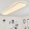 Remenoville Lámpara de Techo LED Blanca, 1 luz