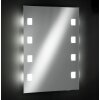 Fischer & Honsel Spiegel Aplique LED Plata, 1 luz