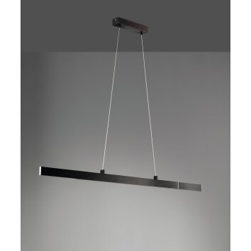 Fischer & Honsel Orell Lámpara Colgante LED Antracita, 1 luz
