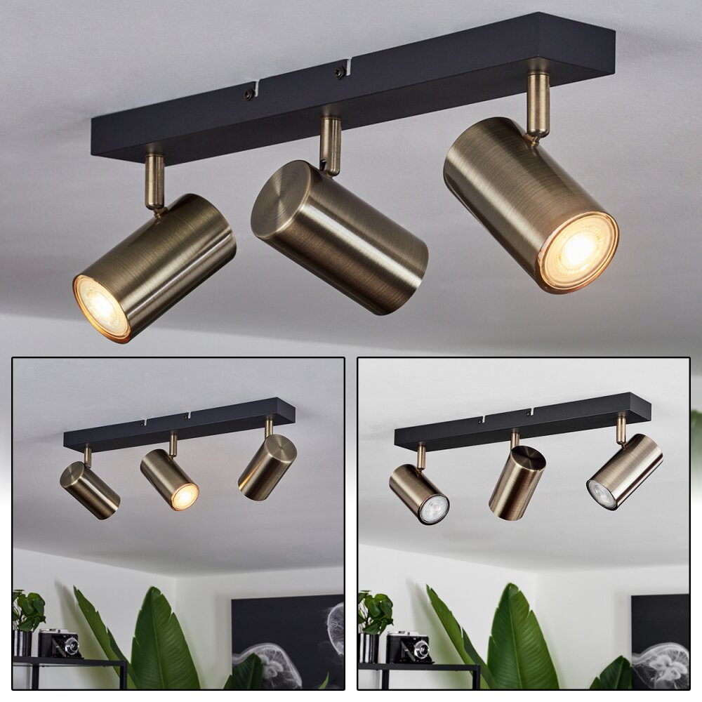Javel Lámpara de Techo Negro, 3 luces main product photo