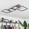 Avelal Lámpara de Techo LED Marrón, Color madera, Negro, 1 luz