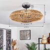Mulstrand Lámpara de Techo Crudo, 2 luces