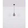 Globo GARRI Lámpara Colgante Negro, 1 luz