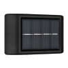 Globo SOLAR Aplique para exterior LED Negro, 4 luces