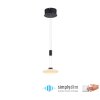 Paul Neuhaus LAUTADA Lámpara Colgante LED Negro, 1 luz