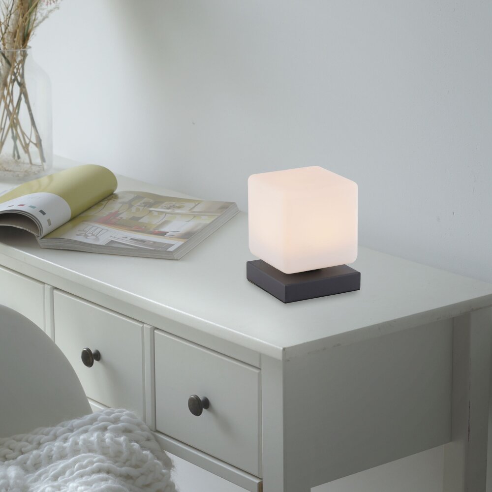 Paul Neuhaus DADOA Lámpara de mesa LED Antracita, 1 luz main product photo
