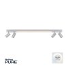 Paul Neuhaus PURE-LINES Lámpara de Techo LED Aluminio, 1 luz, Mando a distancia