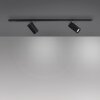 Paul Neuhaus PURE-TECHNIK Barra de focos LED Negro, 2 luces