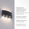 Paul Neuhaus CARLO Aplique LED Antracita, 6 luces