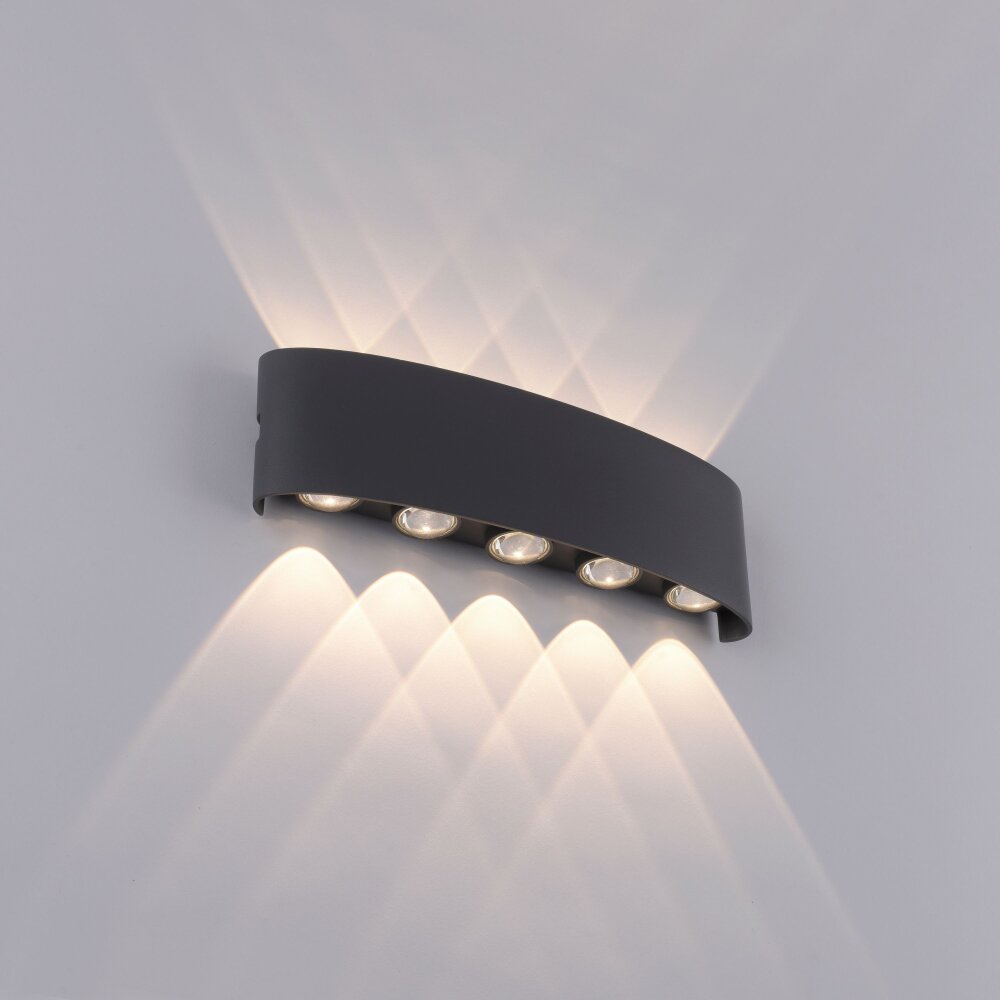 Paul Neuhaus CARLO Aplique LED Antracita, 10 luces main product photo