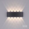 Paul Neuhaus CARLO Aplique LED Antracita, 10 luces